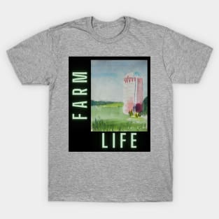 Farm Life & Silo v1 T-Shirt